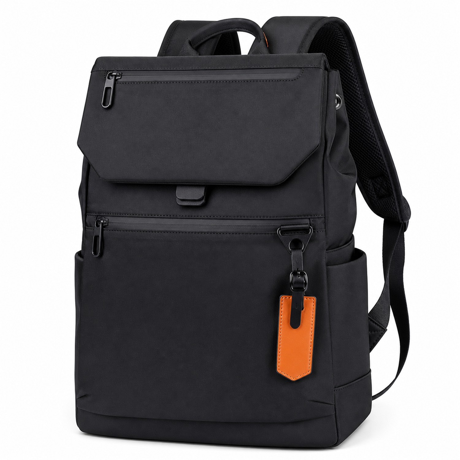Canvas Laptop Backpack With Padded Compartment — view 2