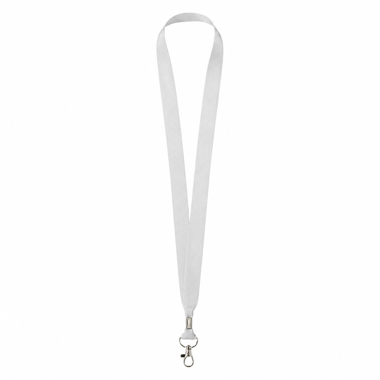 Polyester Lanyard With Metal Crimp — view 2