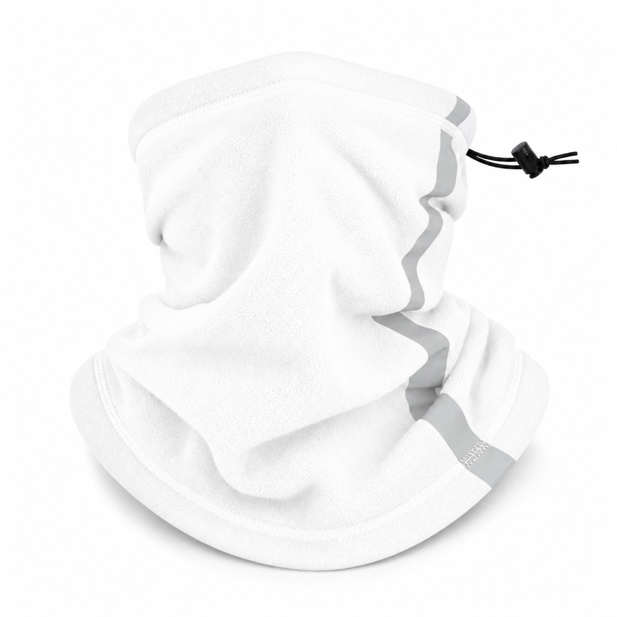 Reflective Safety Bandanna Scarf — White