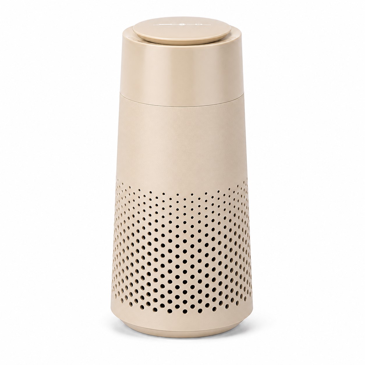 Portable HEPA Car Air Purifier — Natural Beige