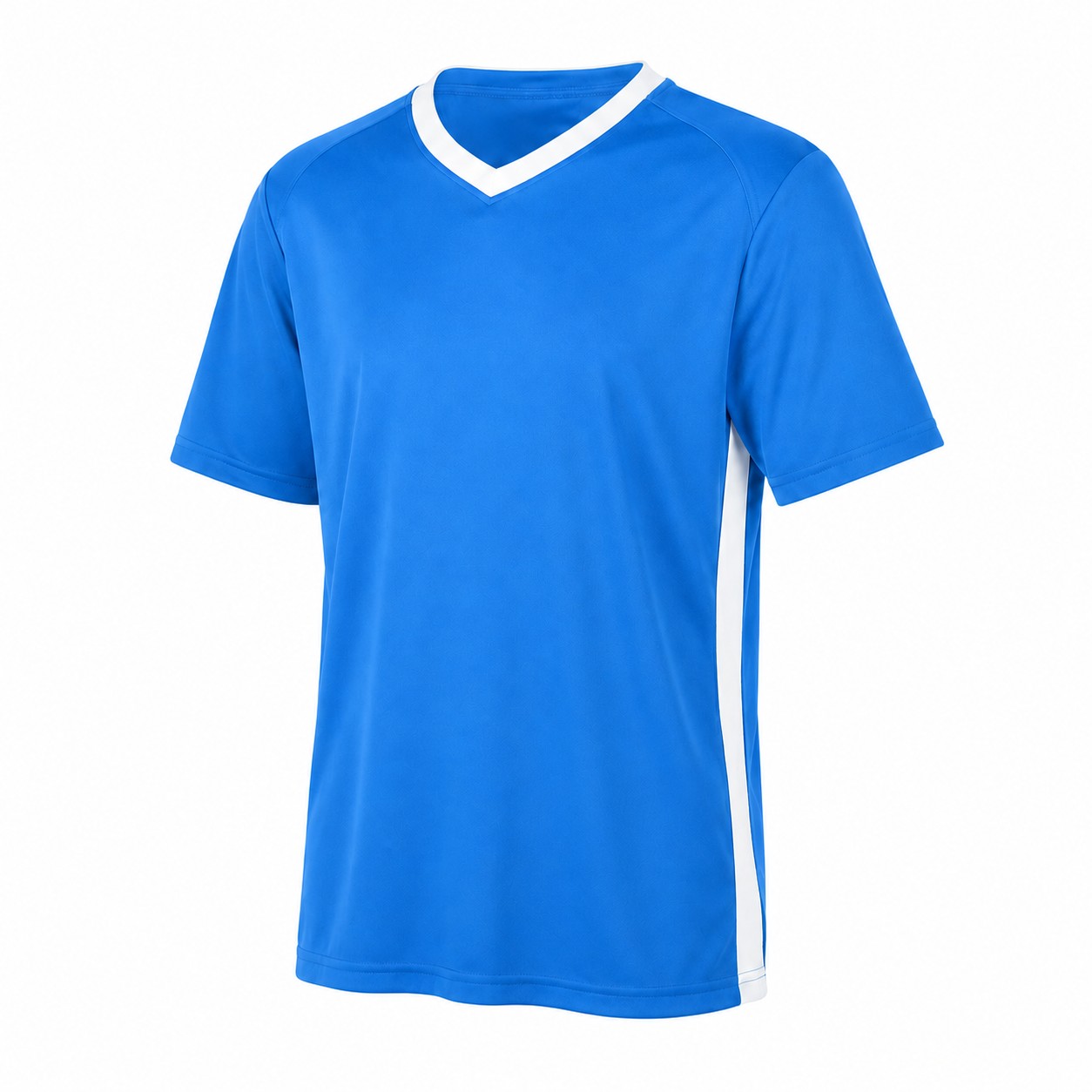 Polyester V-Neck Athletic Team Shirt — view 5