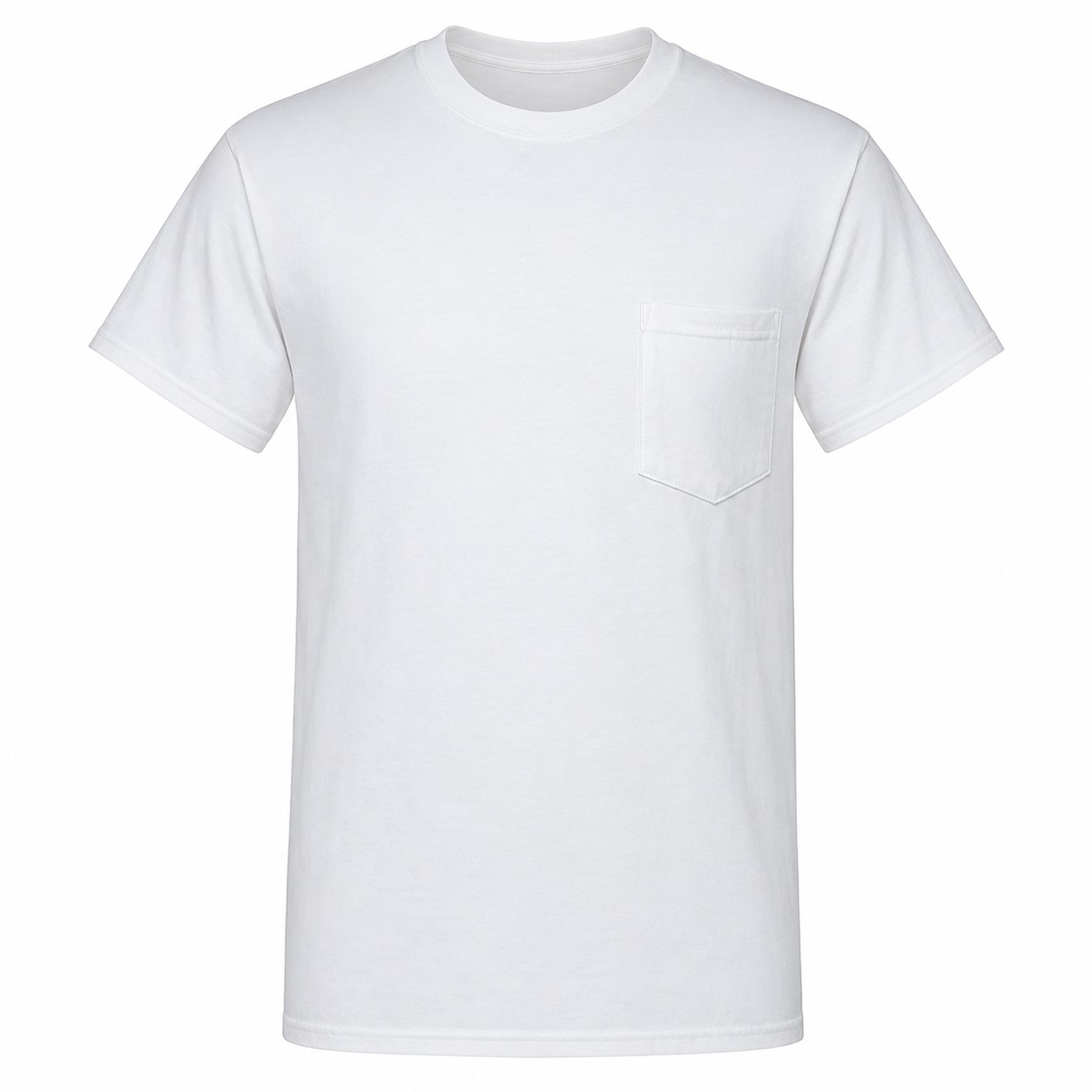 Crewneck Short Sleeve Pocket T-Shirt — view 2