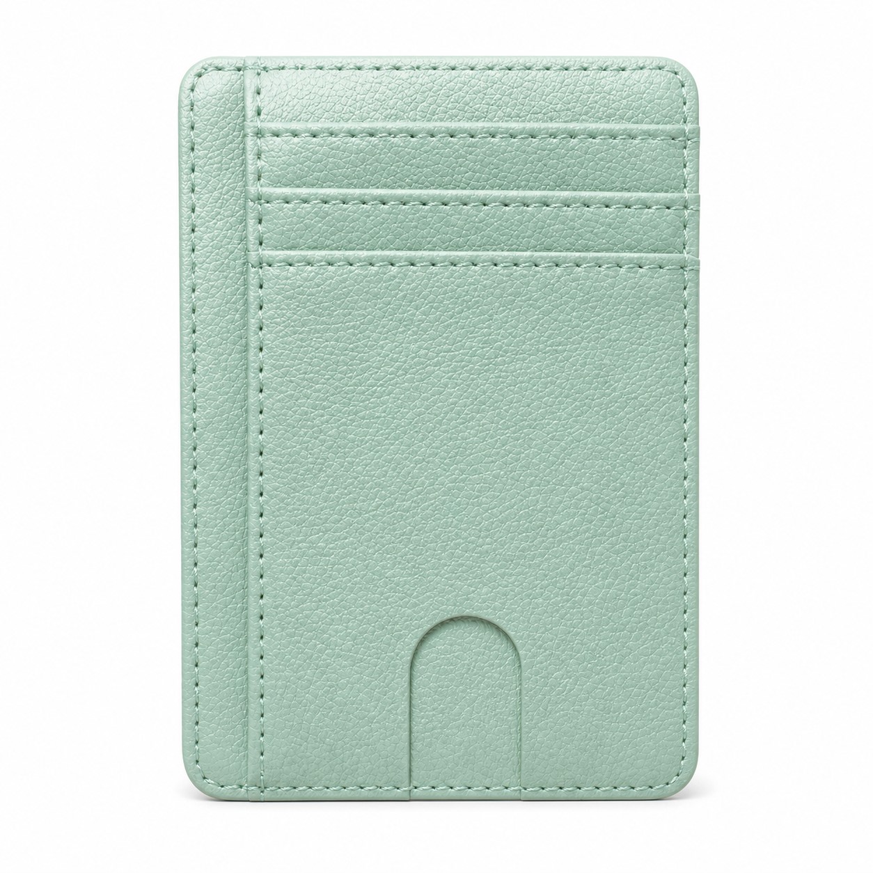 Slim RFID Leather Pocket Wallet — view 2