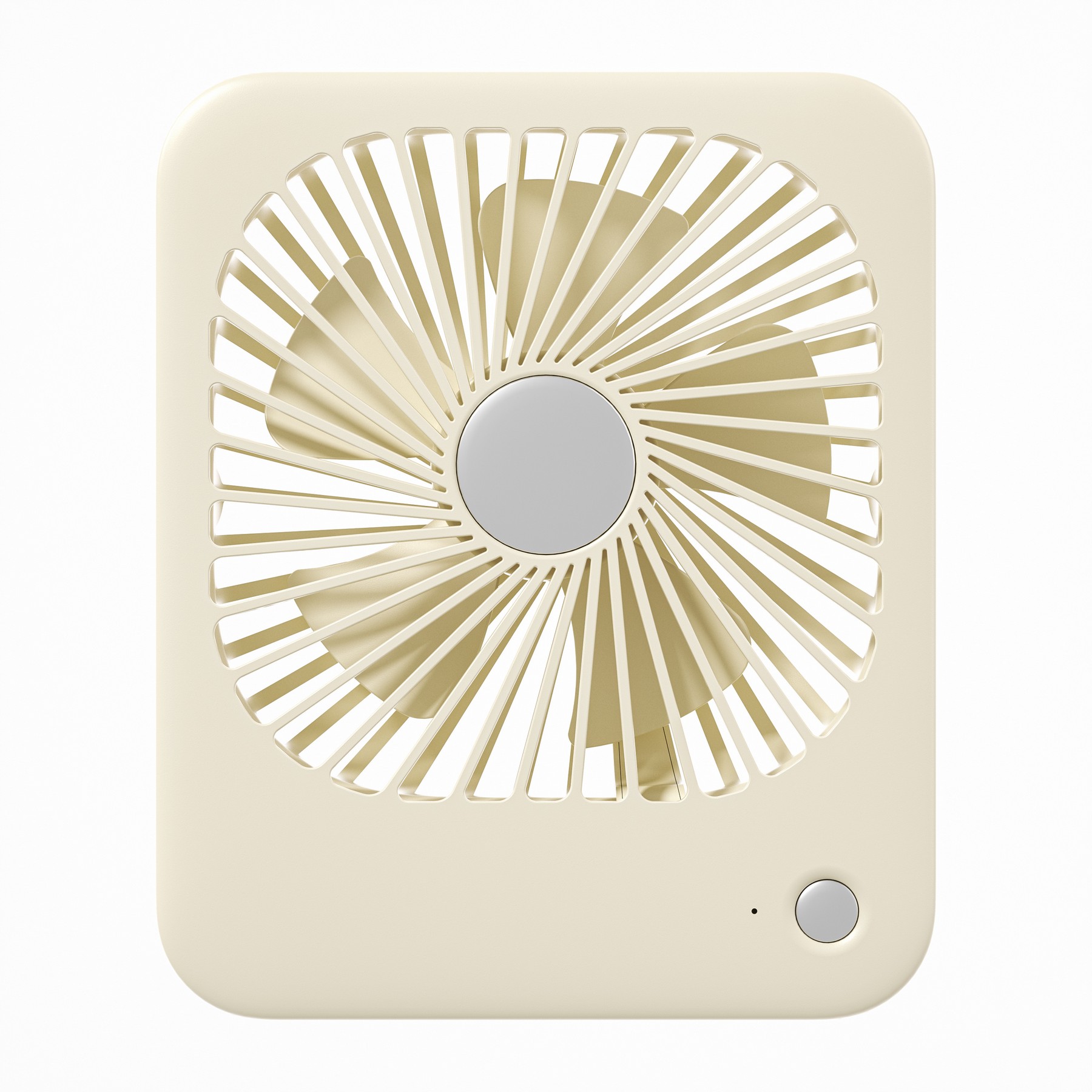 Ultra Slim Rechargeable Desk Fan — view 2