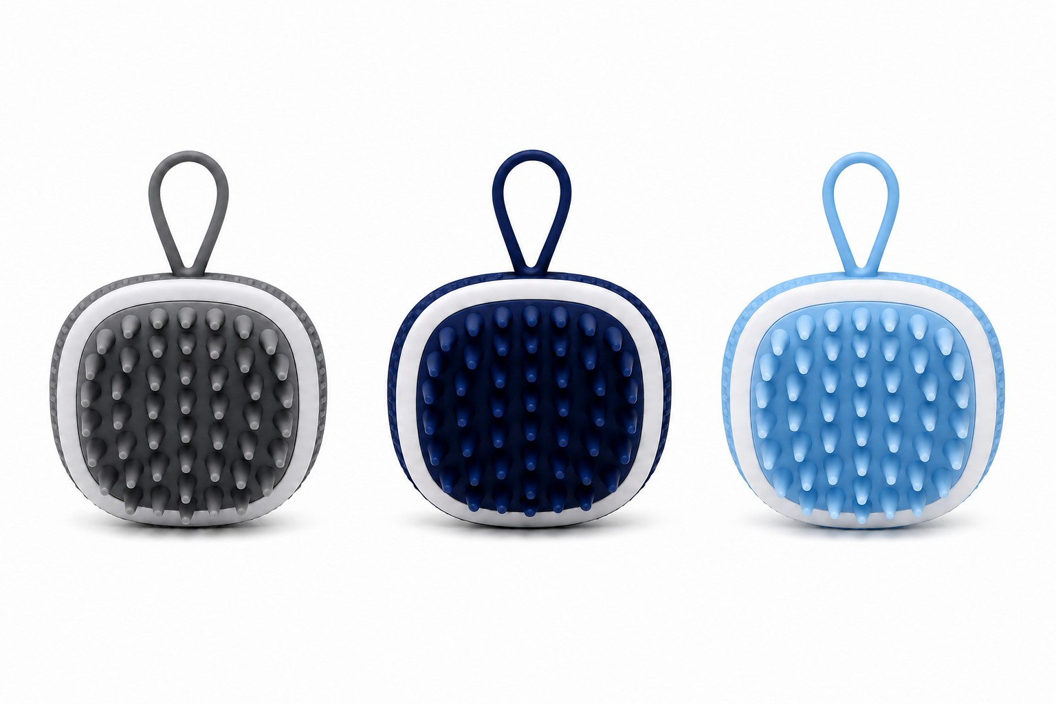 Silicone Bristle Scalp Shower Brush