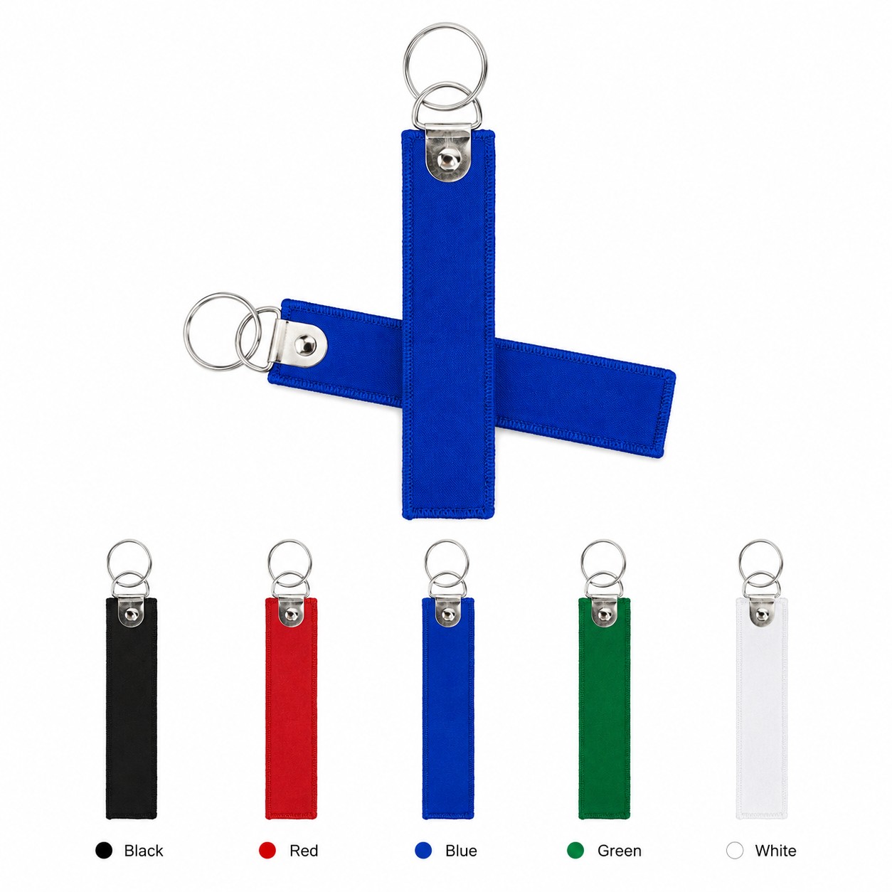 Polyester Flight Keytag Ring
