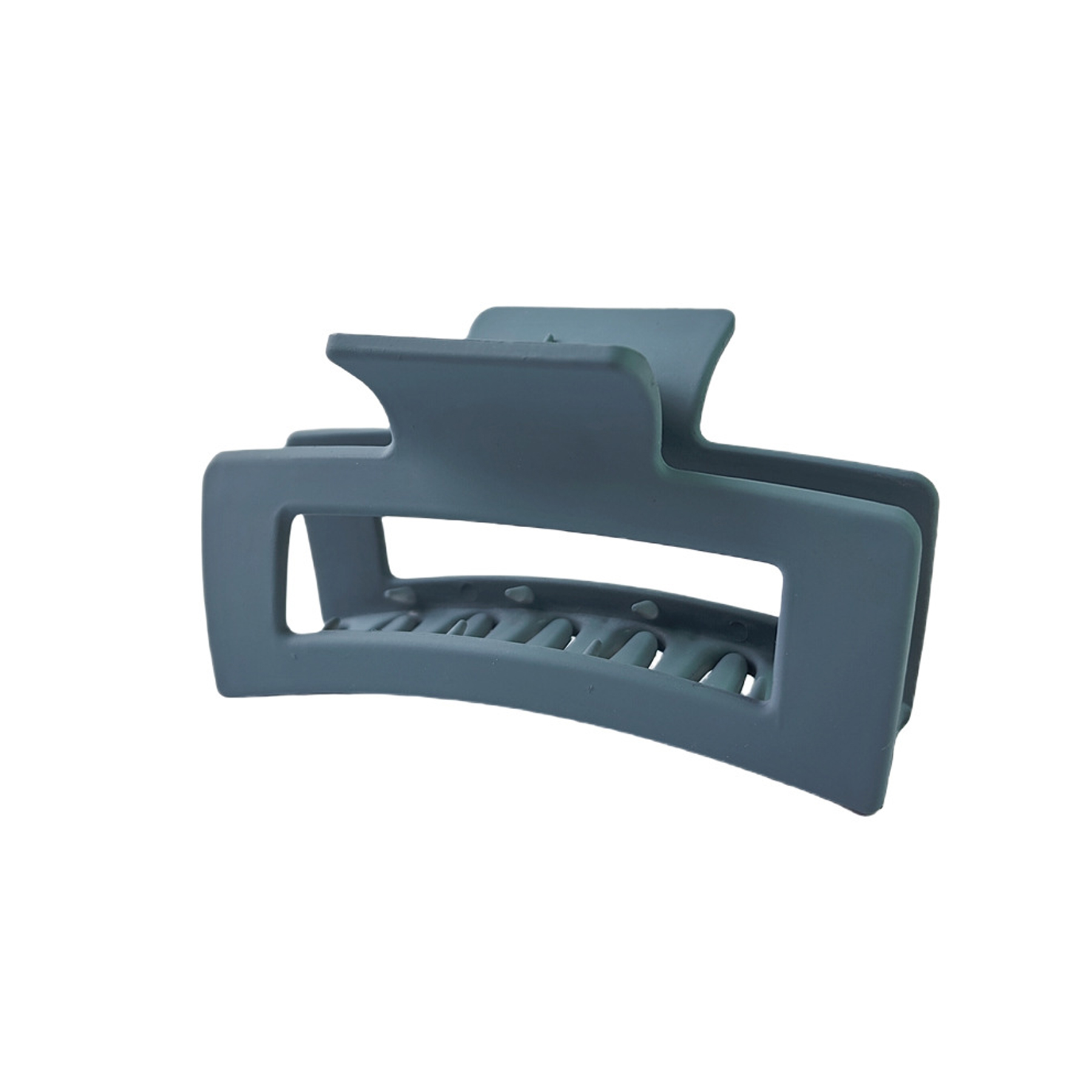 Rectangular Plastic Hair Claw Clip — view 2