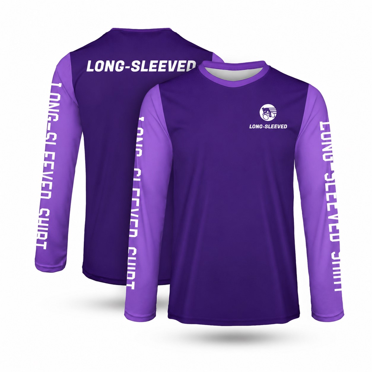 UPF Fishing Long Sleeve Shirt — Purple