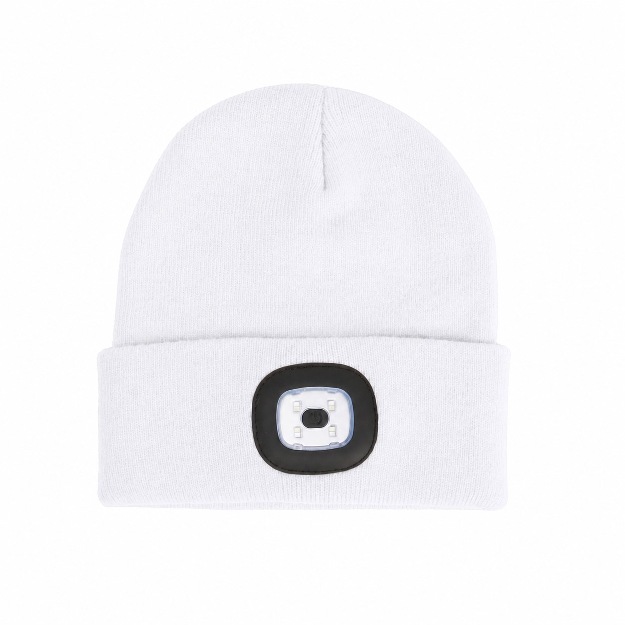 Acrylic Beanie — White