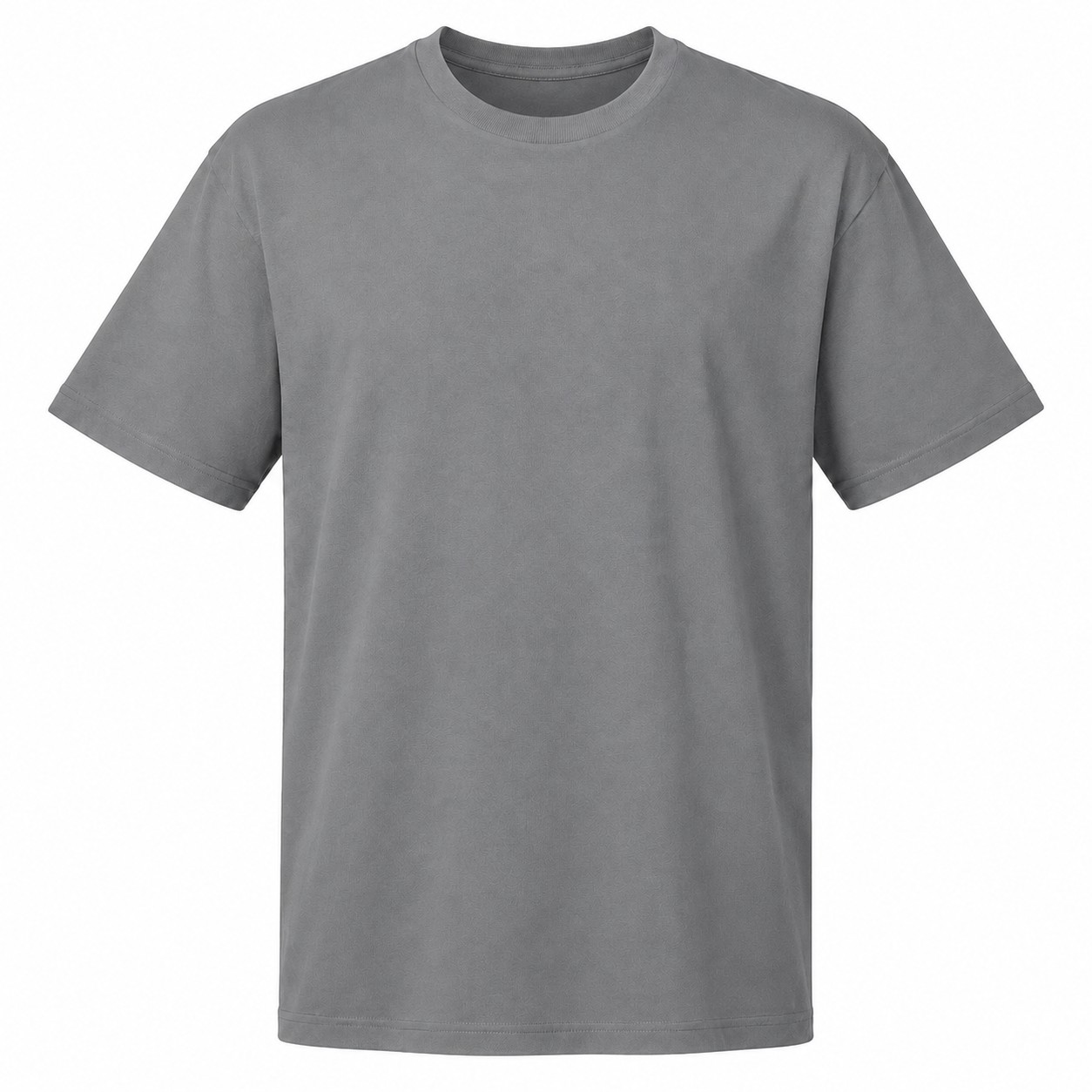 Men's Colorblock Polyester Quarter-Zip Pullover — Gray