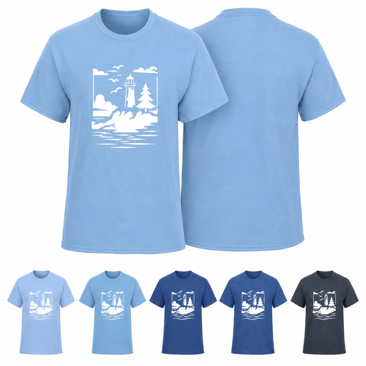 Recycled Cotton Polyester Tee