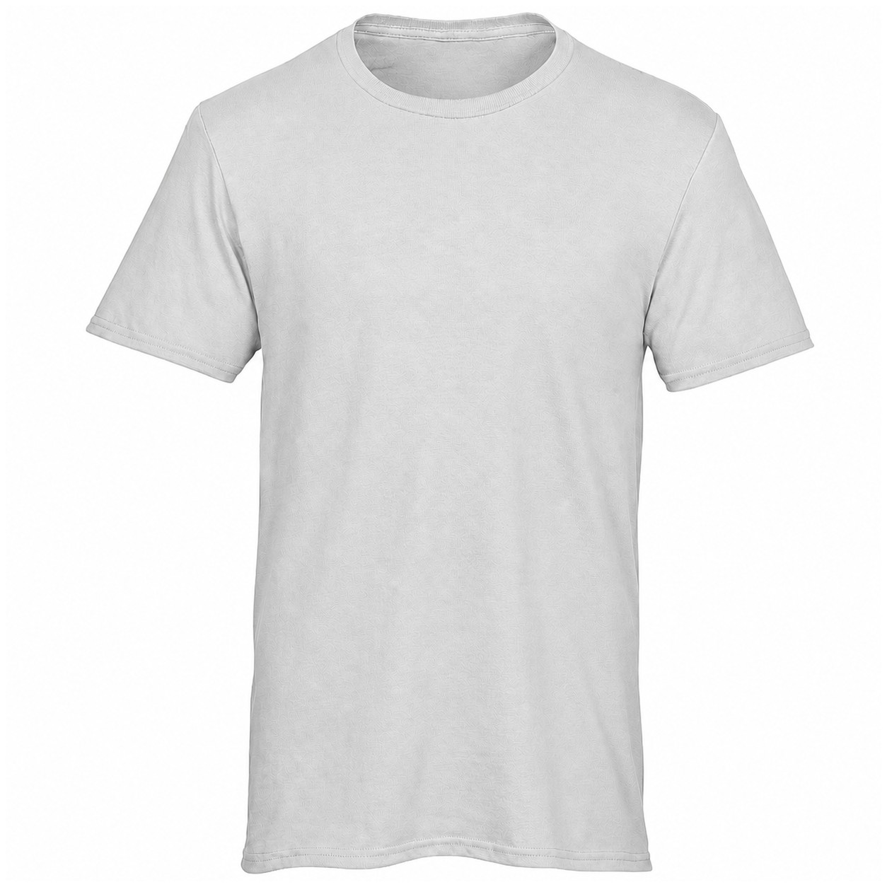 Premium Cotton Crewneck T-Shirt — Silver