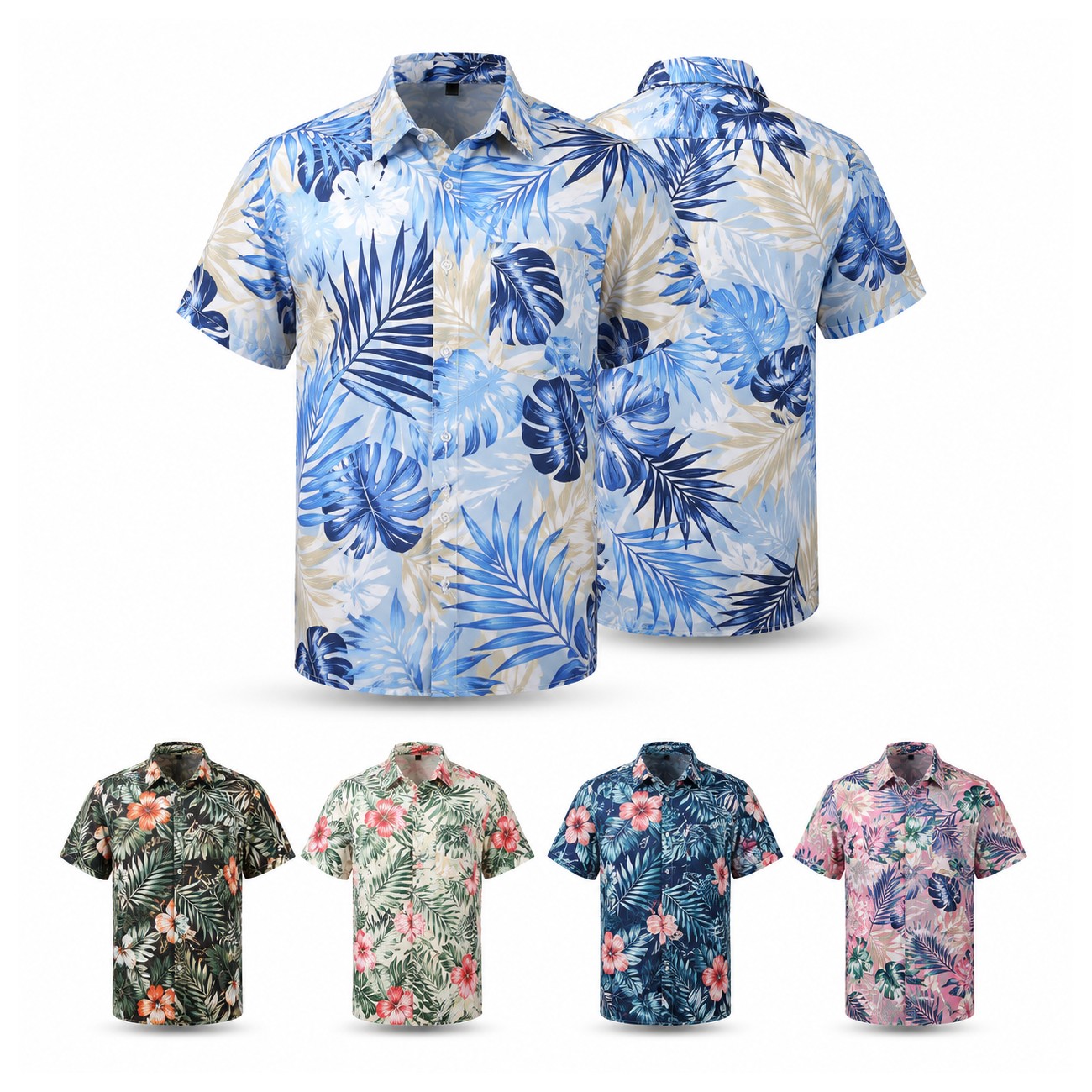 Women's Short Sleeve Hawaiian Shirt