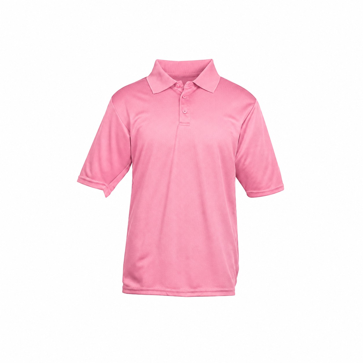 Pocket Sun Protection Polo — Pink