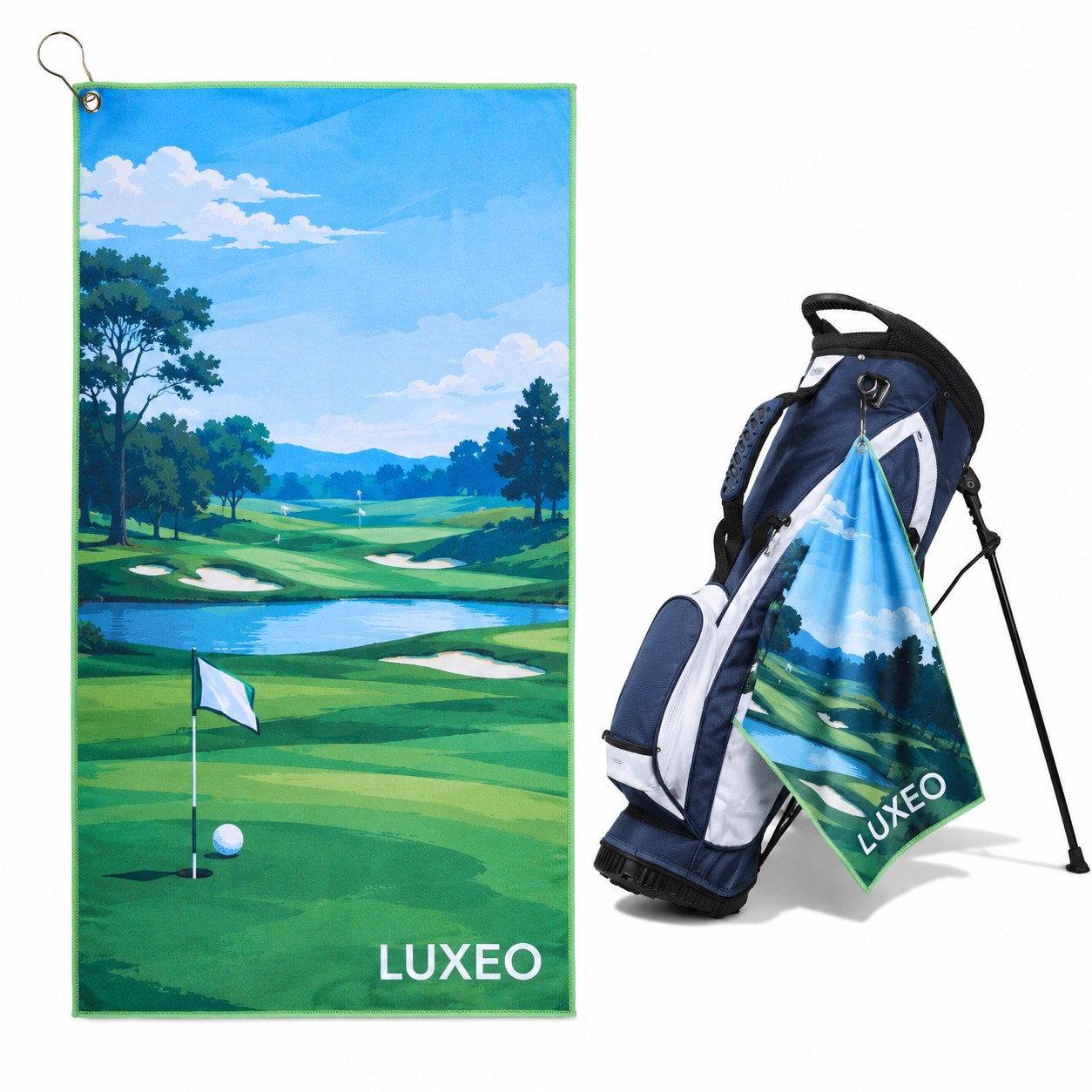 400GSM Microfiber Golf Towel