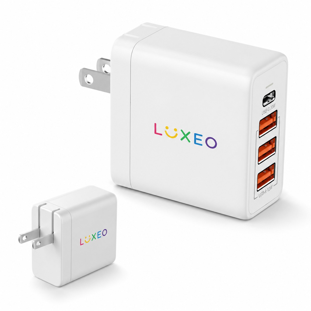 Wall Charger With Foldable Plug