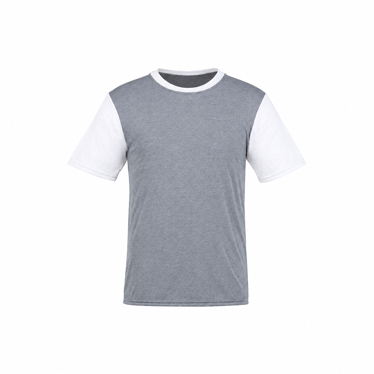 Tri Blend Contrast Ringer Tee — White
