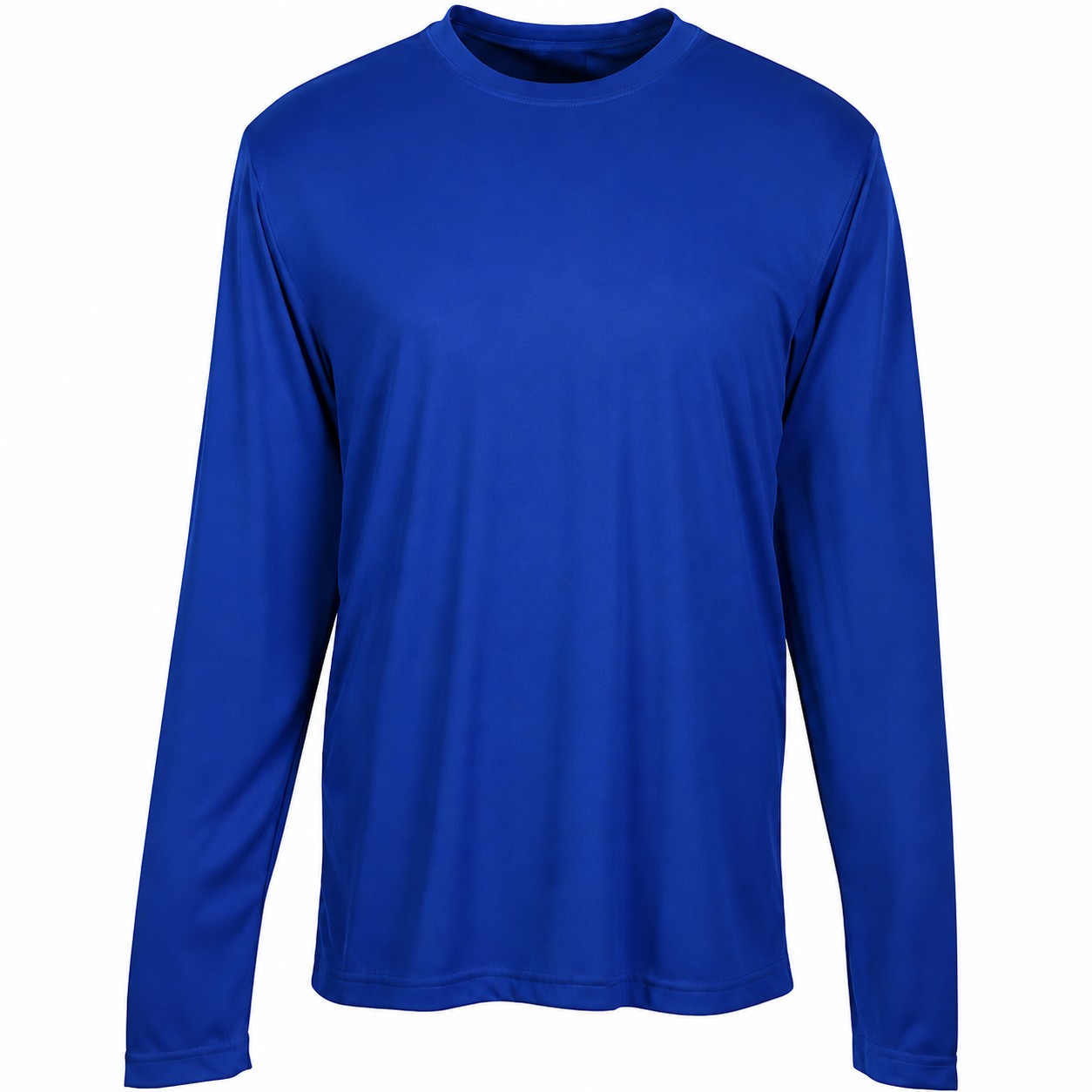 Polyester Long Sleeve Athletic T Shirt — view 2