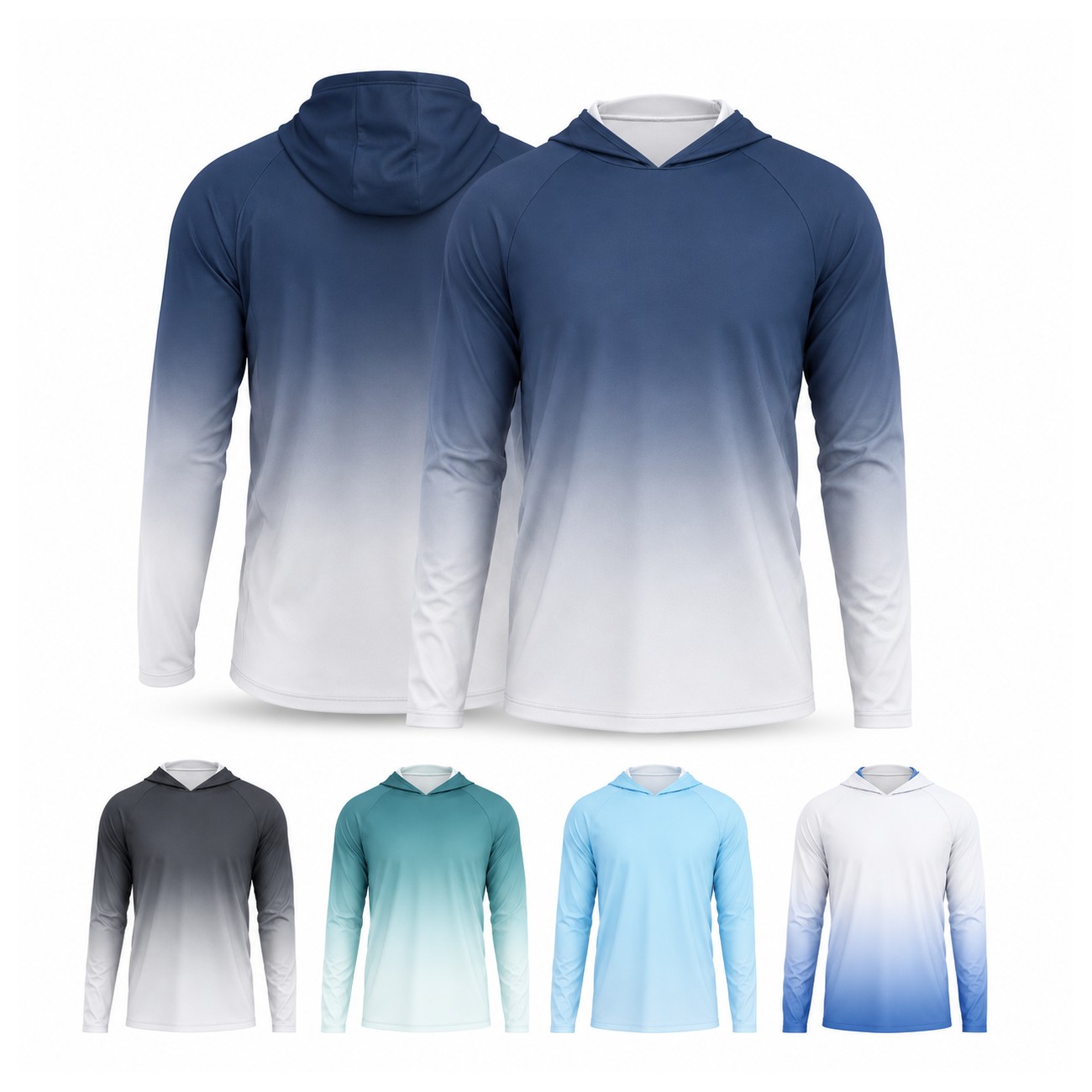 Polyester Mesh Fabric Hoodie