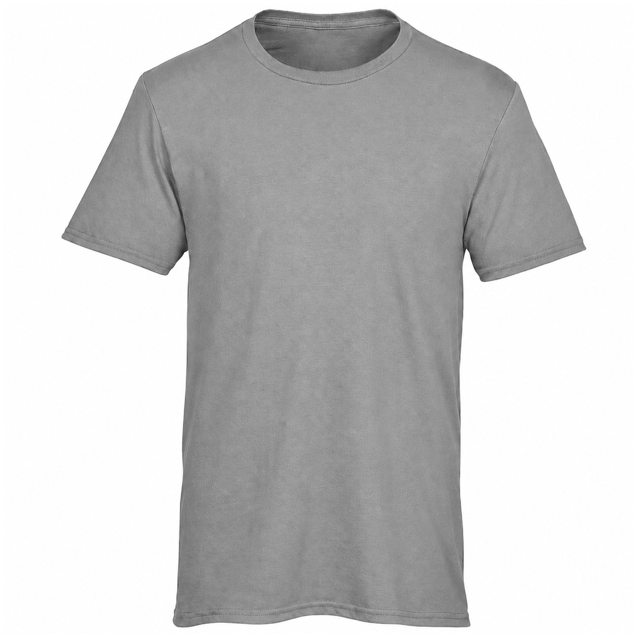 Premium Cotton Crewneck T-Shirt — Gray
