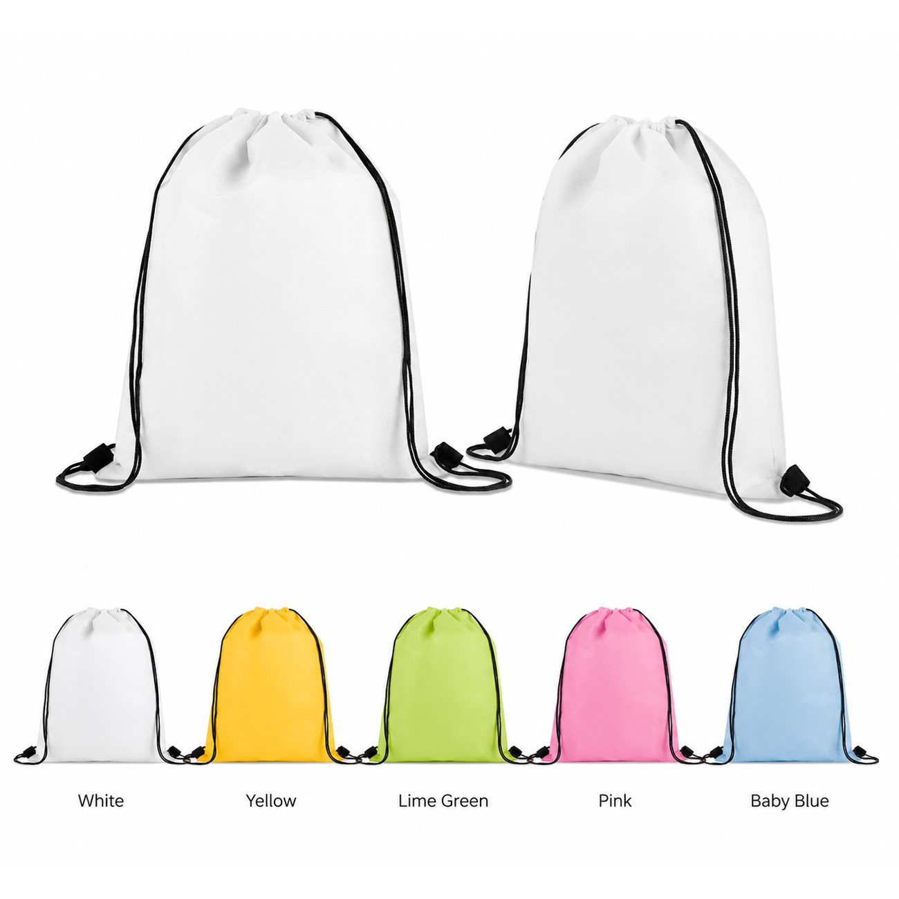 80GSM Non-Woven Drawstring Bag
