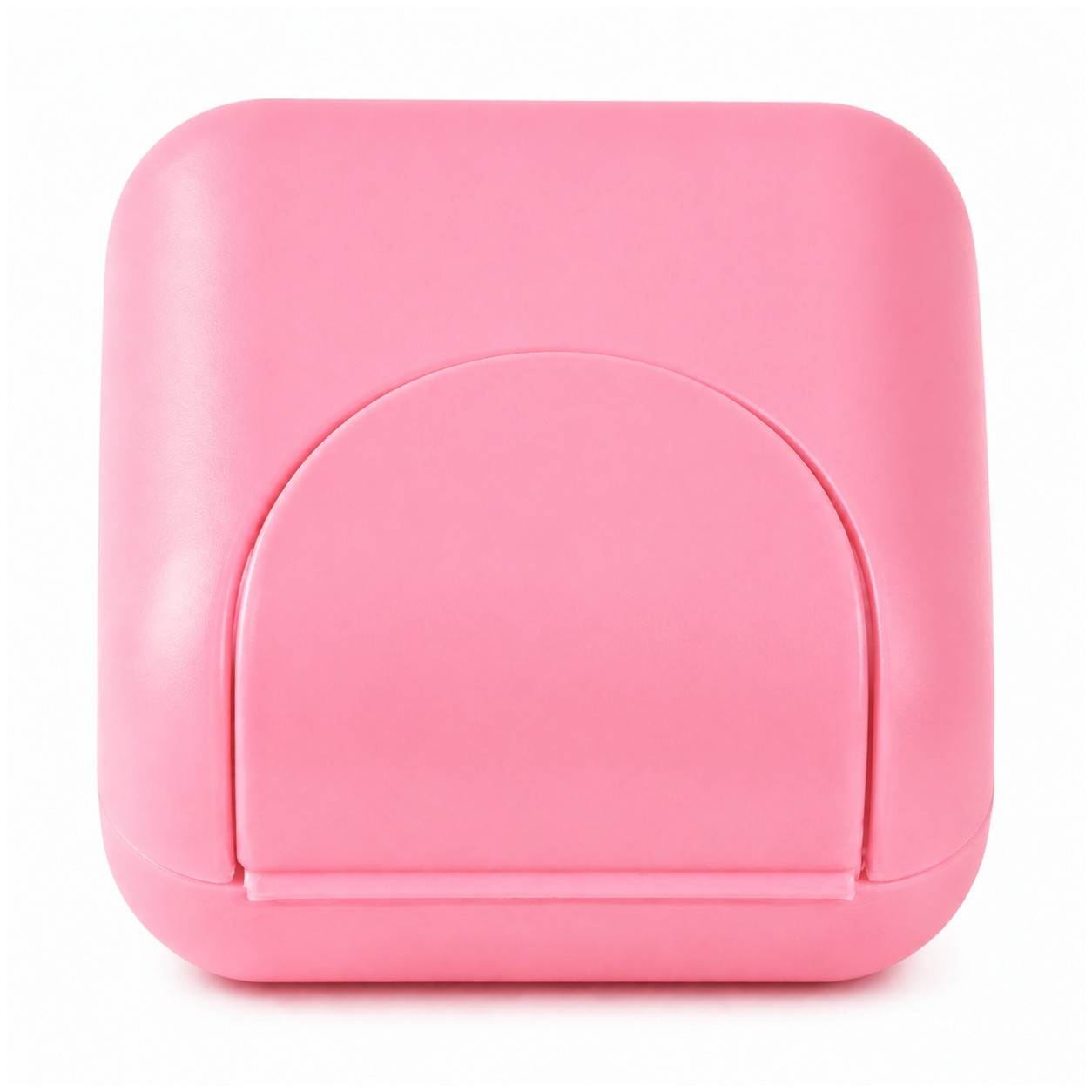 Compact ABS Travel Soap Box — Pink