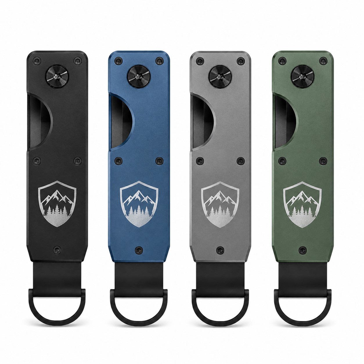 Aluminum Alloy Belt Clip Key Organizer