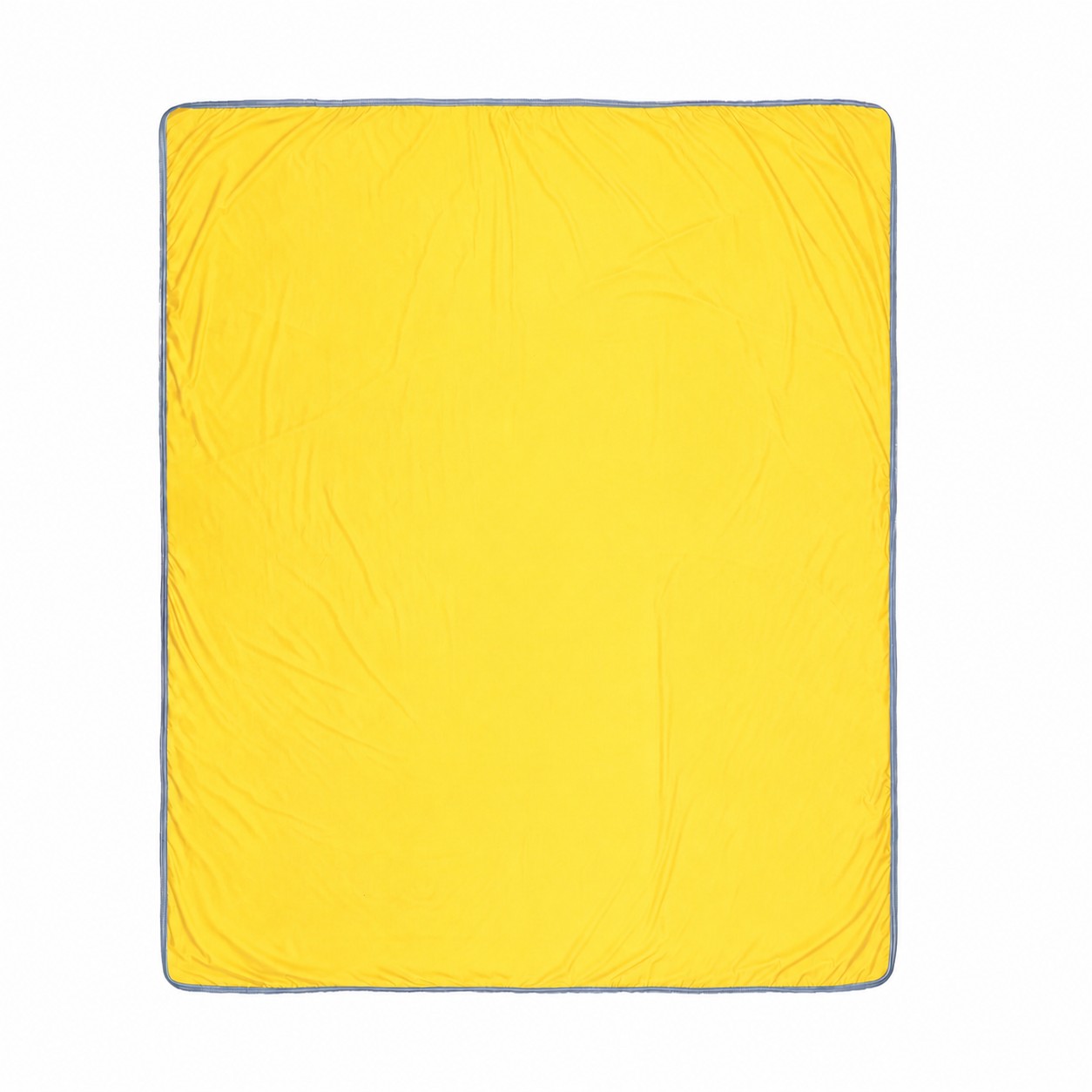 Dual Sided Polyester Cooling Blanket — Yellow