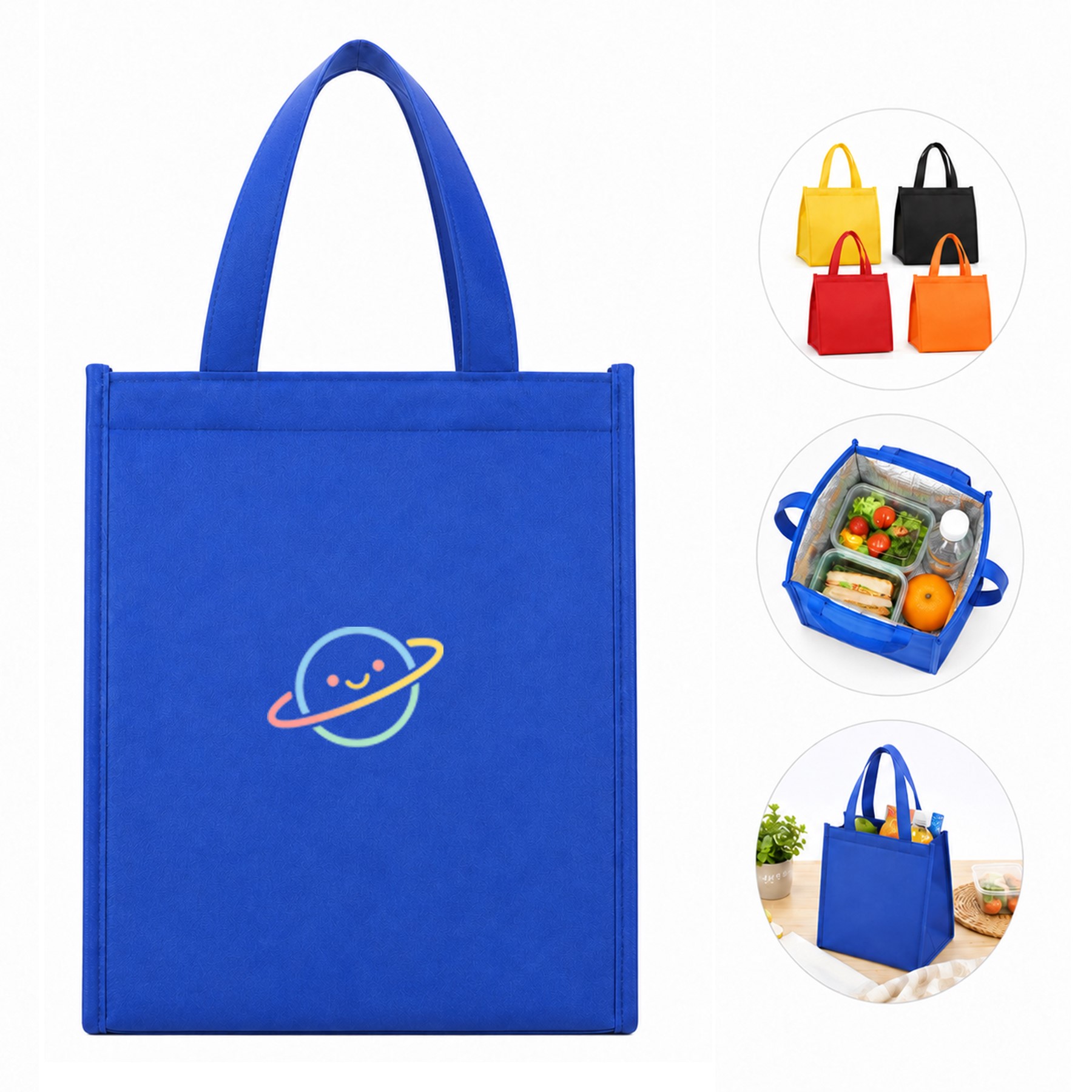 Handled Insulated Polyester Carryall Bag
