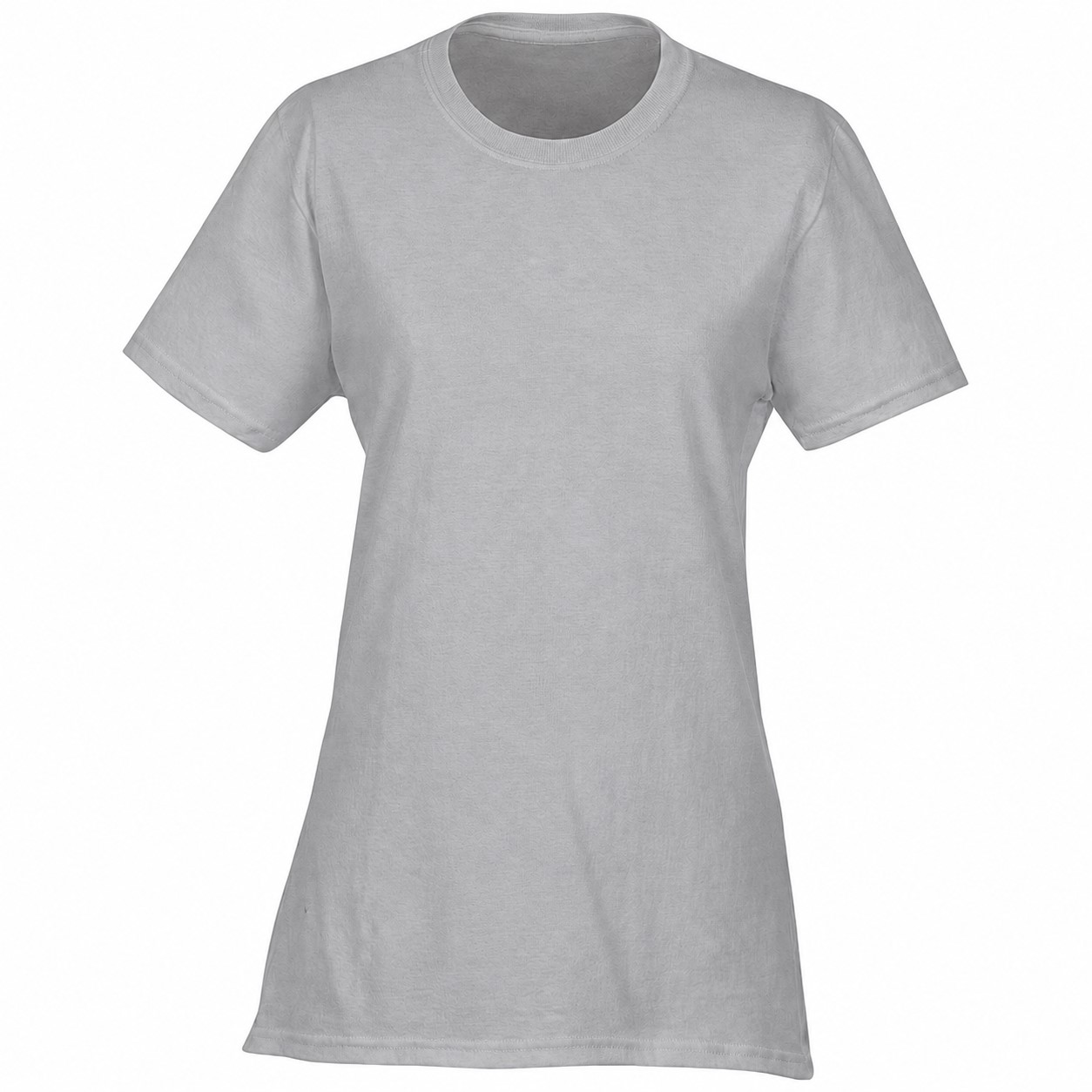 Ladies Blend Short Sleeve Tee — Silver