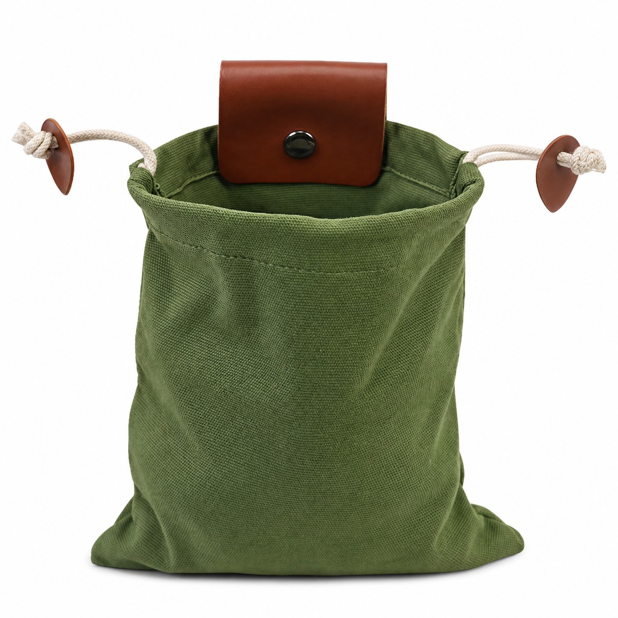 Fabric Drawstring Waist Foraging Bag — view 2