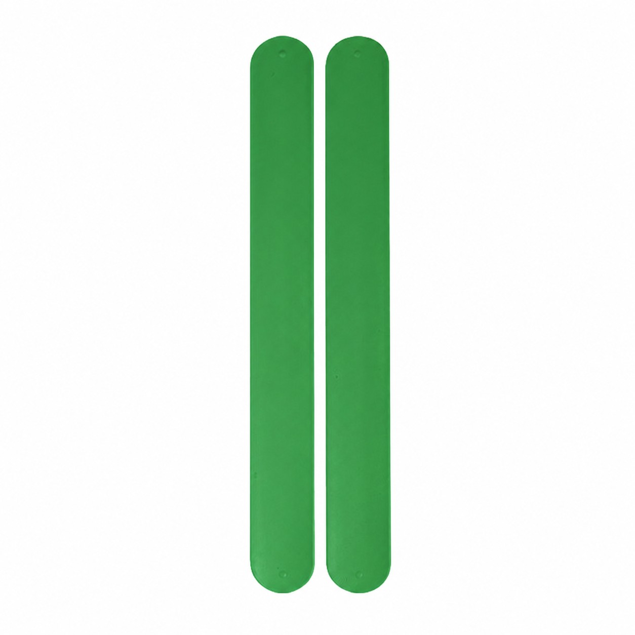 Silicone Slap Wristband Bracelet — Green