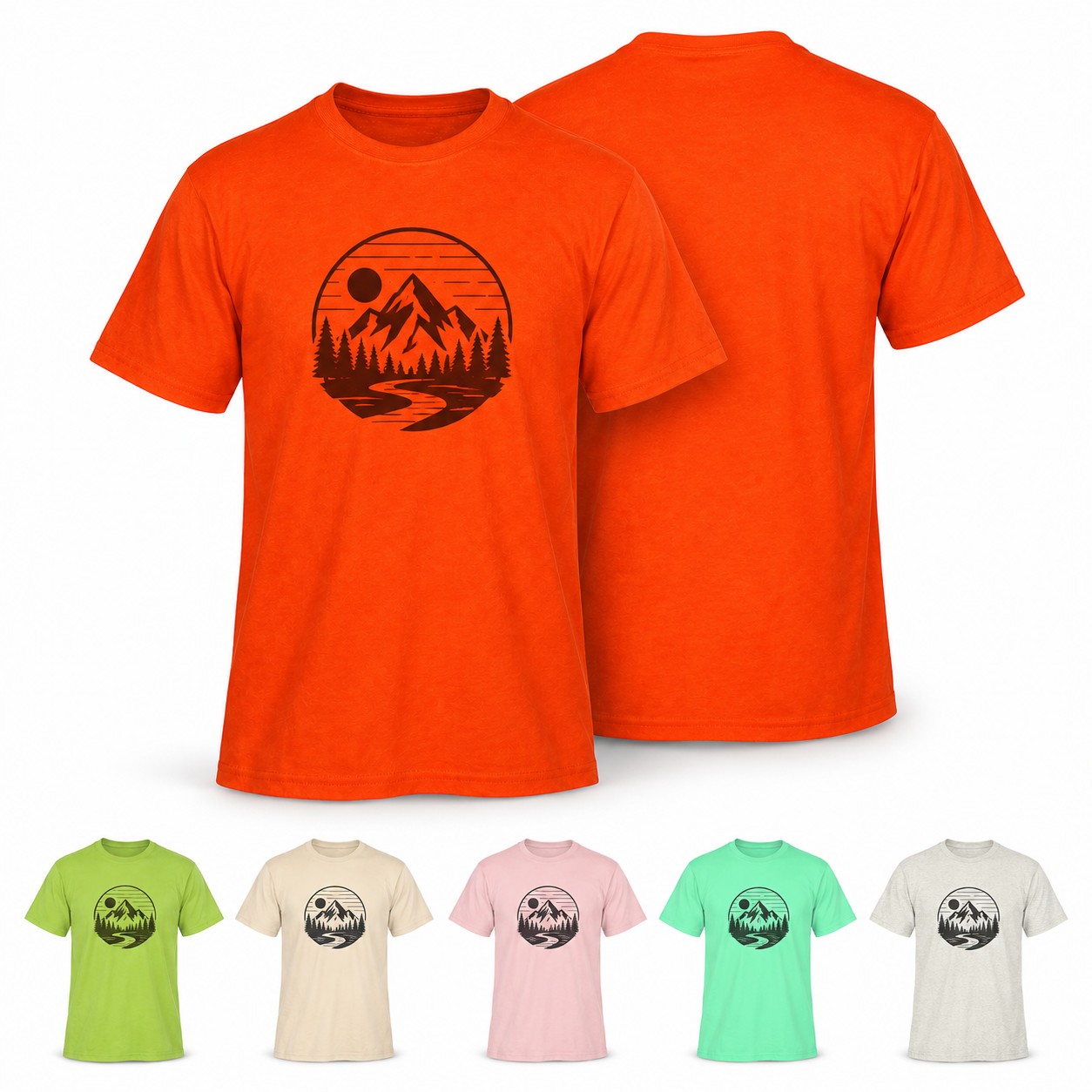 Classic Cotton Screen T Shirt