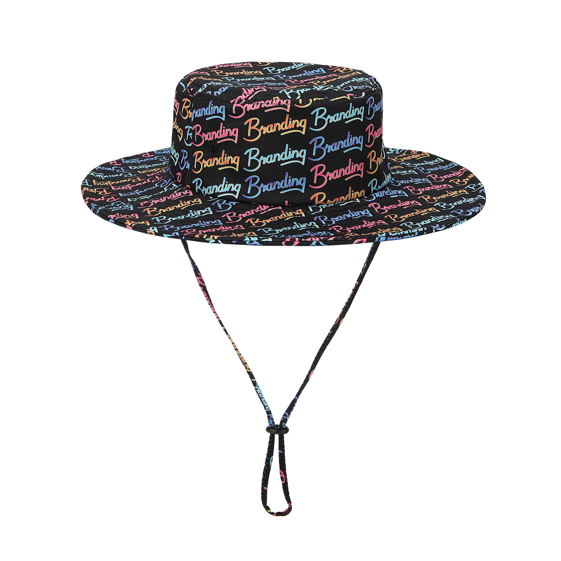 Wide-Brim Polyester Bucket Hat — view 2