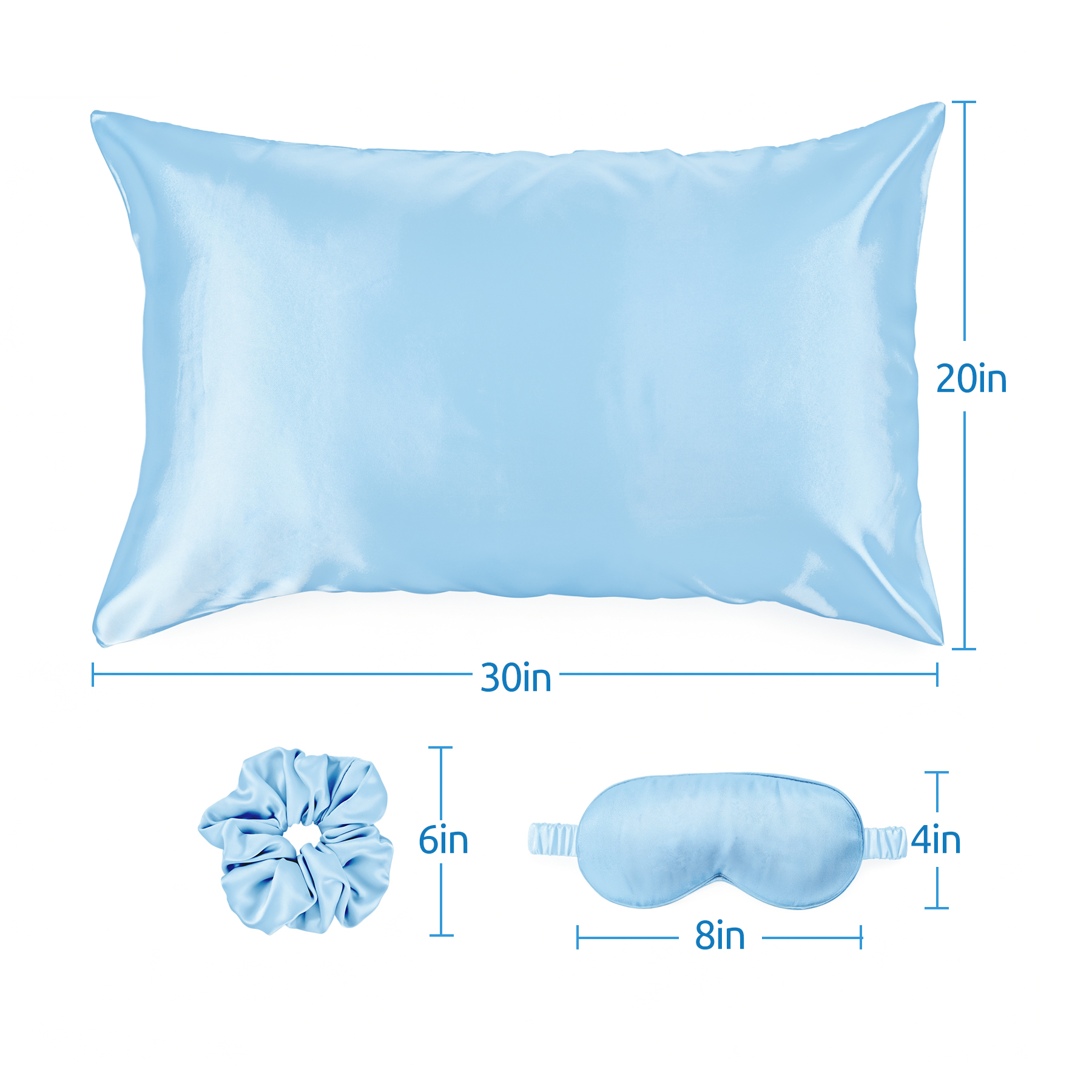 Satin Sleep Set With Pillowcase — view 2