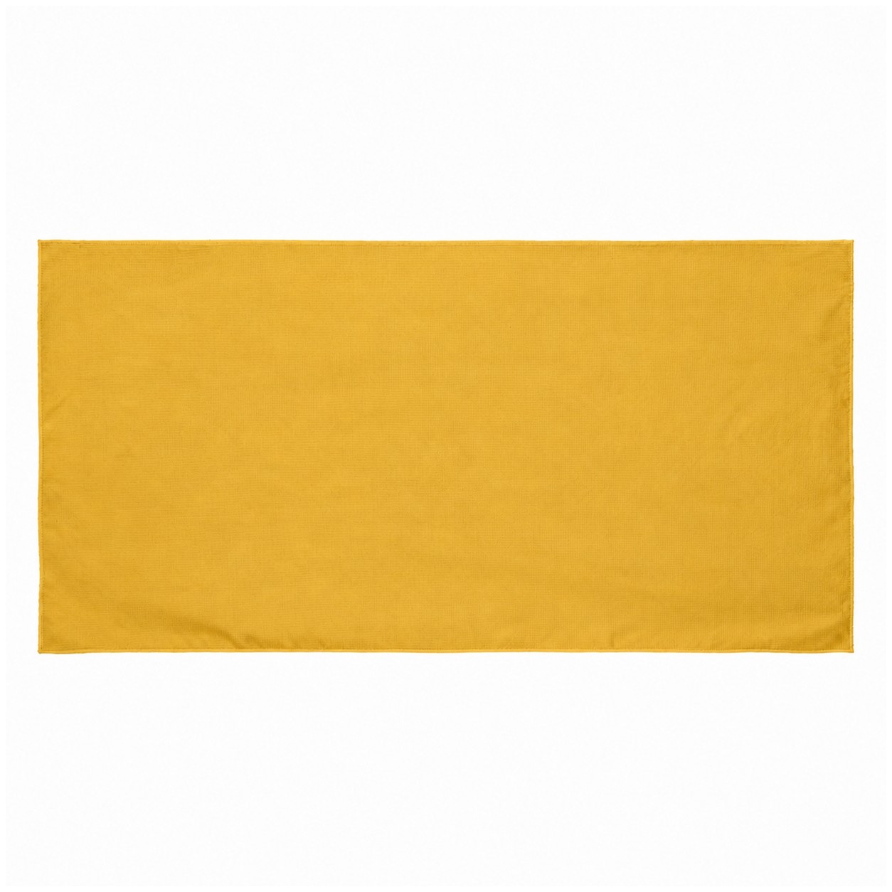 Waffle Weave Beach Towel — Gold