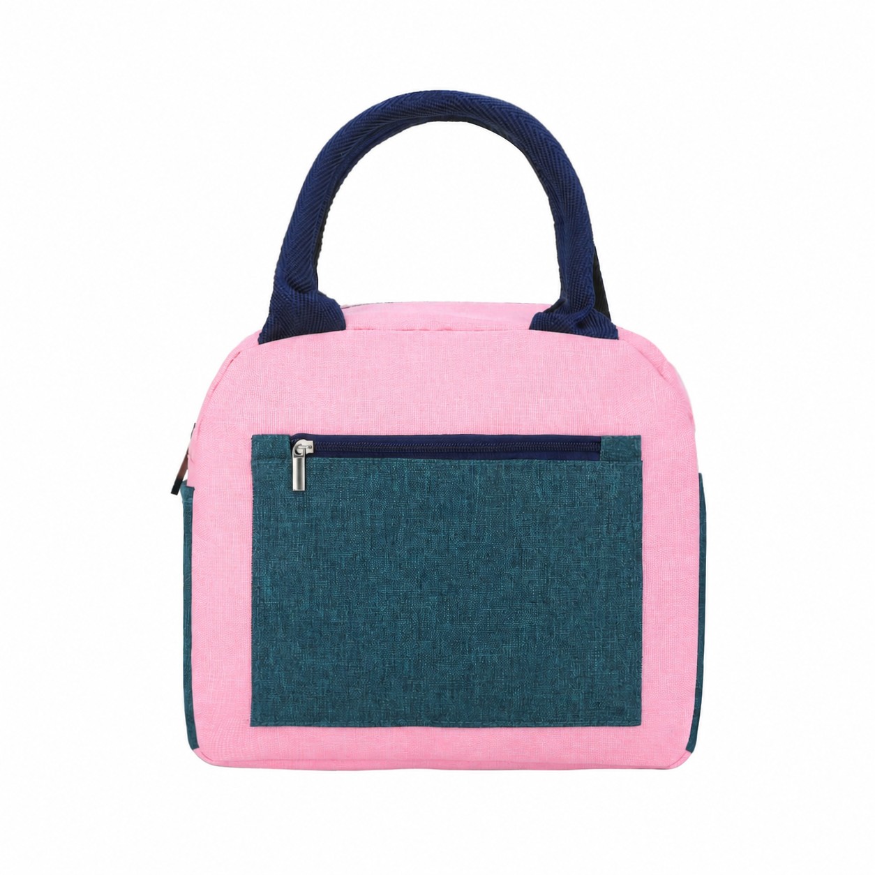 300D Poly Yellow Lunch Cooler — Pink