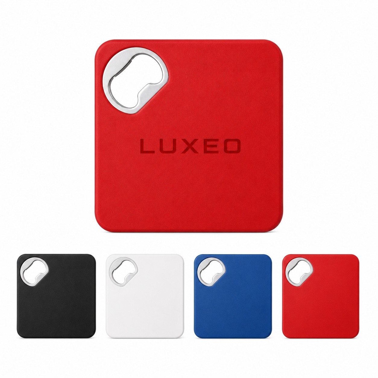 Square ABS Bottle Opener Coaster