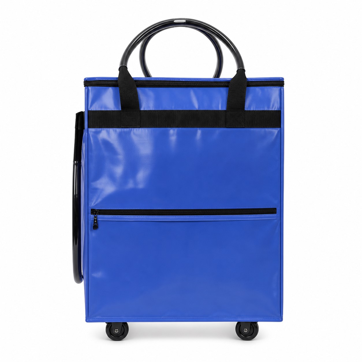 Foldable Polypropylene Rolling Utility Tote — view 2