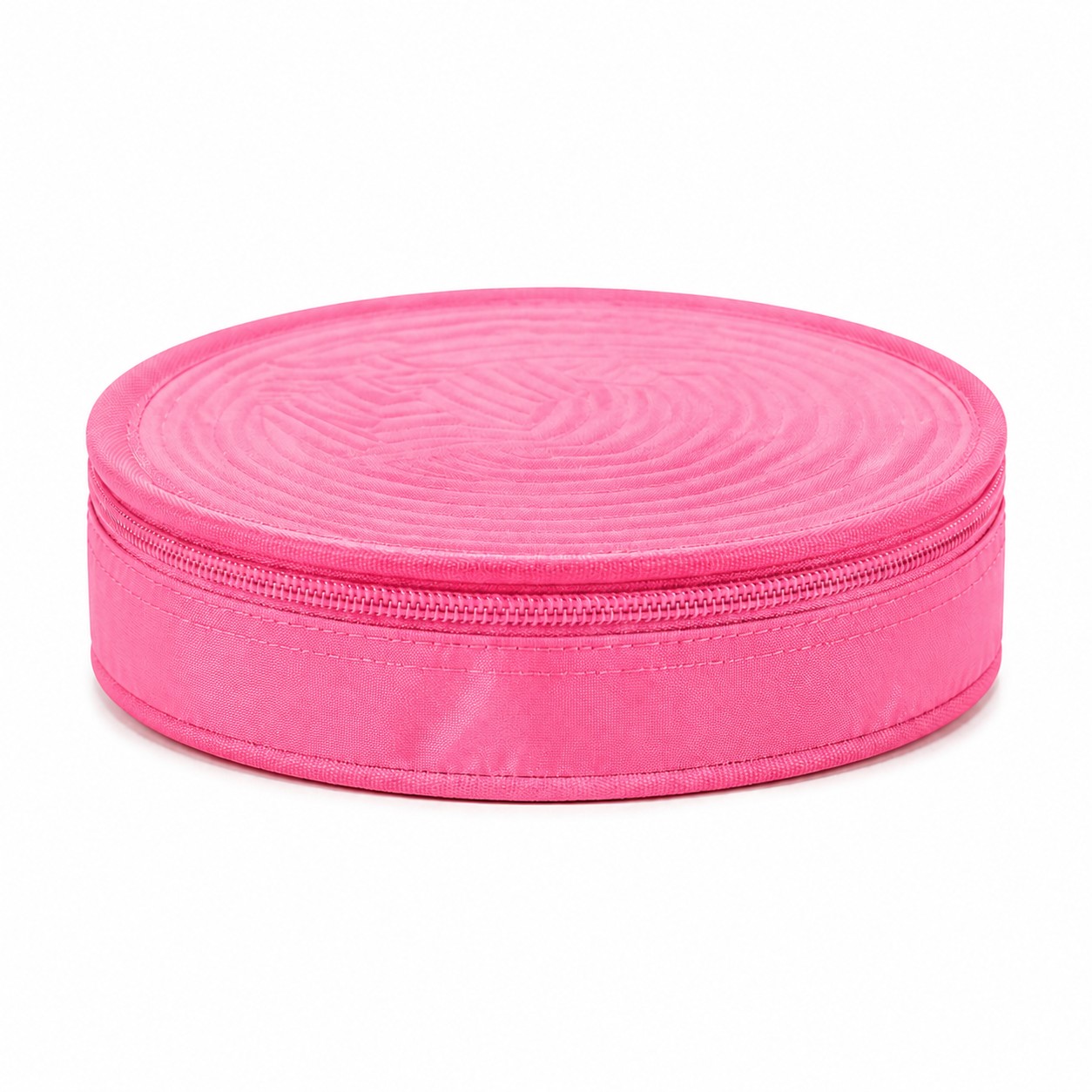 Four Section Collapsible Plastic Cup — Pink