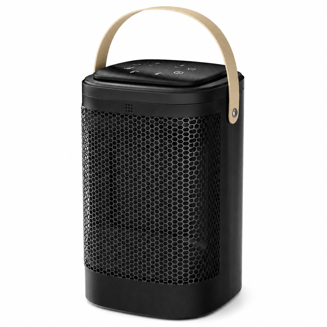 Portable Ceramic Indoor Space Heater — Beige