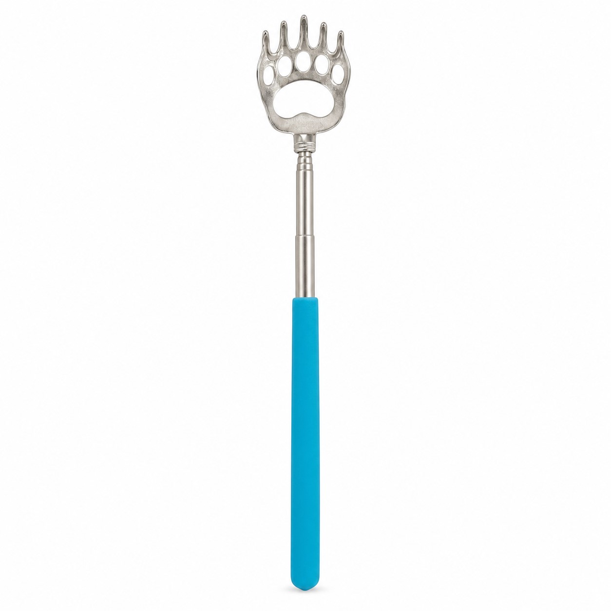 Paw Shaped Telescoping Stainless Steel Back Scratcher — view 2