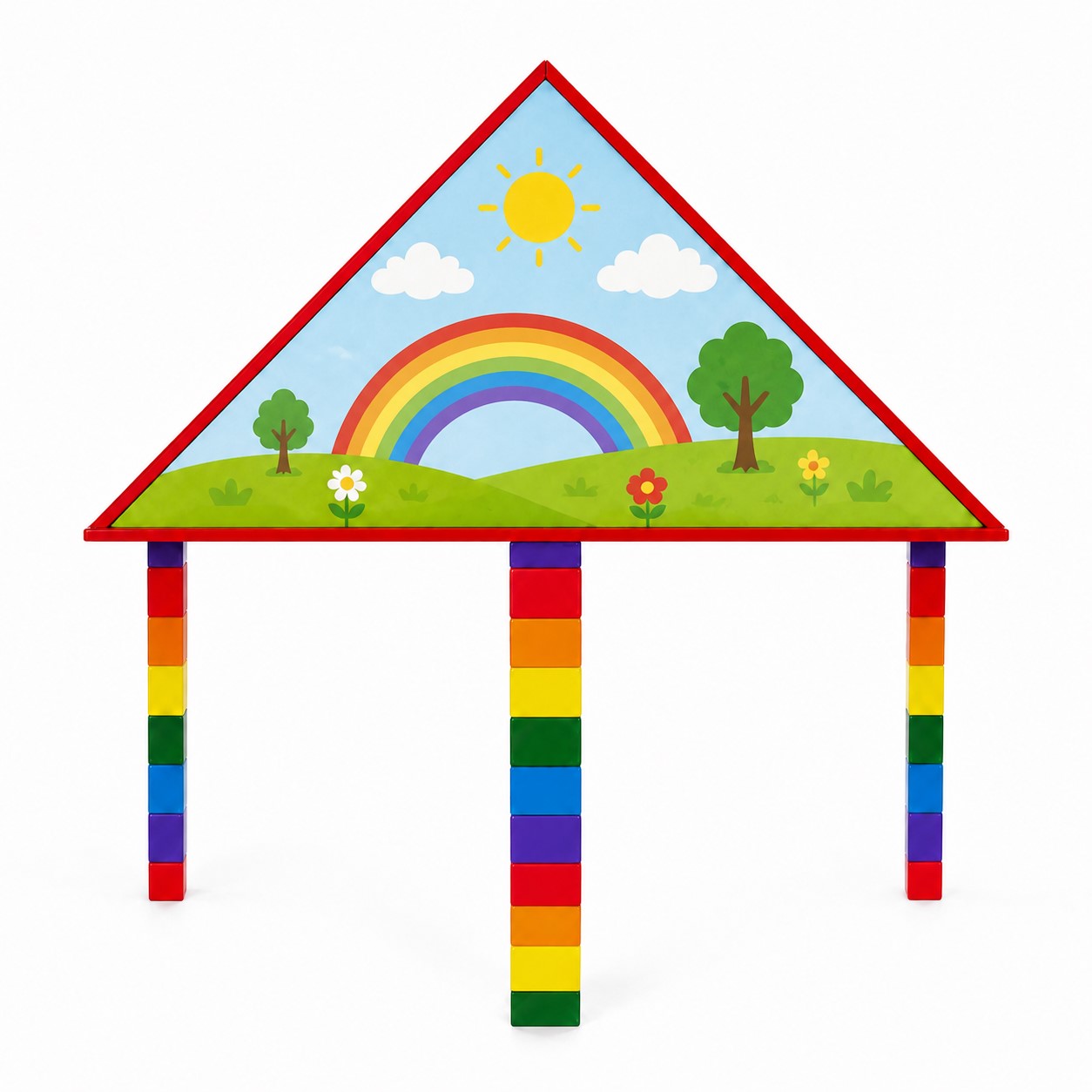 Triangular Fiberglass Frame Kite