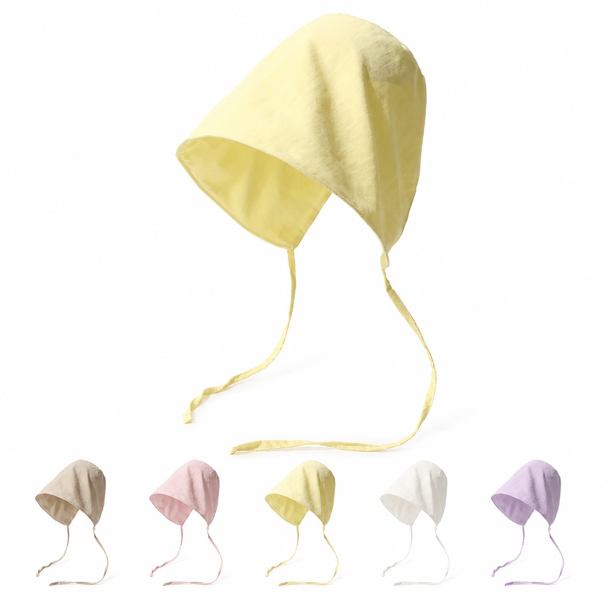 Polyester Tie Strap Shade Bonnet