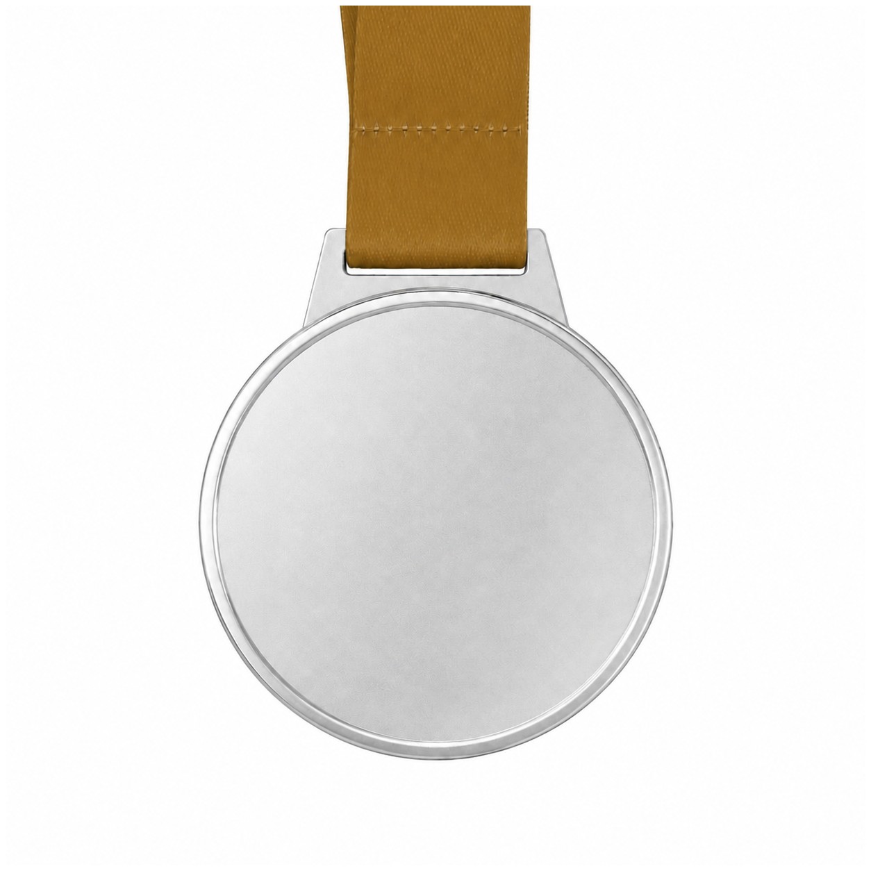 Single Sided Hard Enamel Medal — Bronze Gold