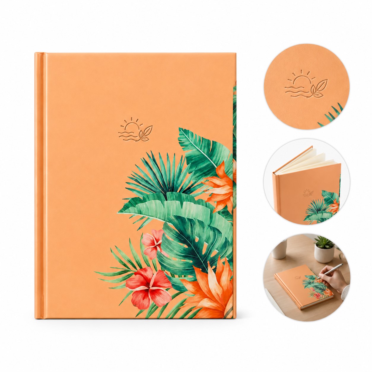 Colorful Cardboard Paper Writing Journal