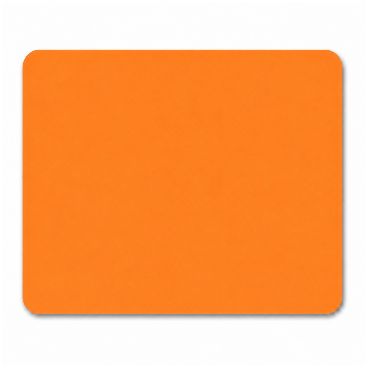 Soft Fabric Surface Mouse Pad — Orange