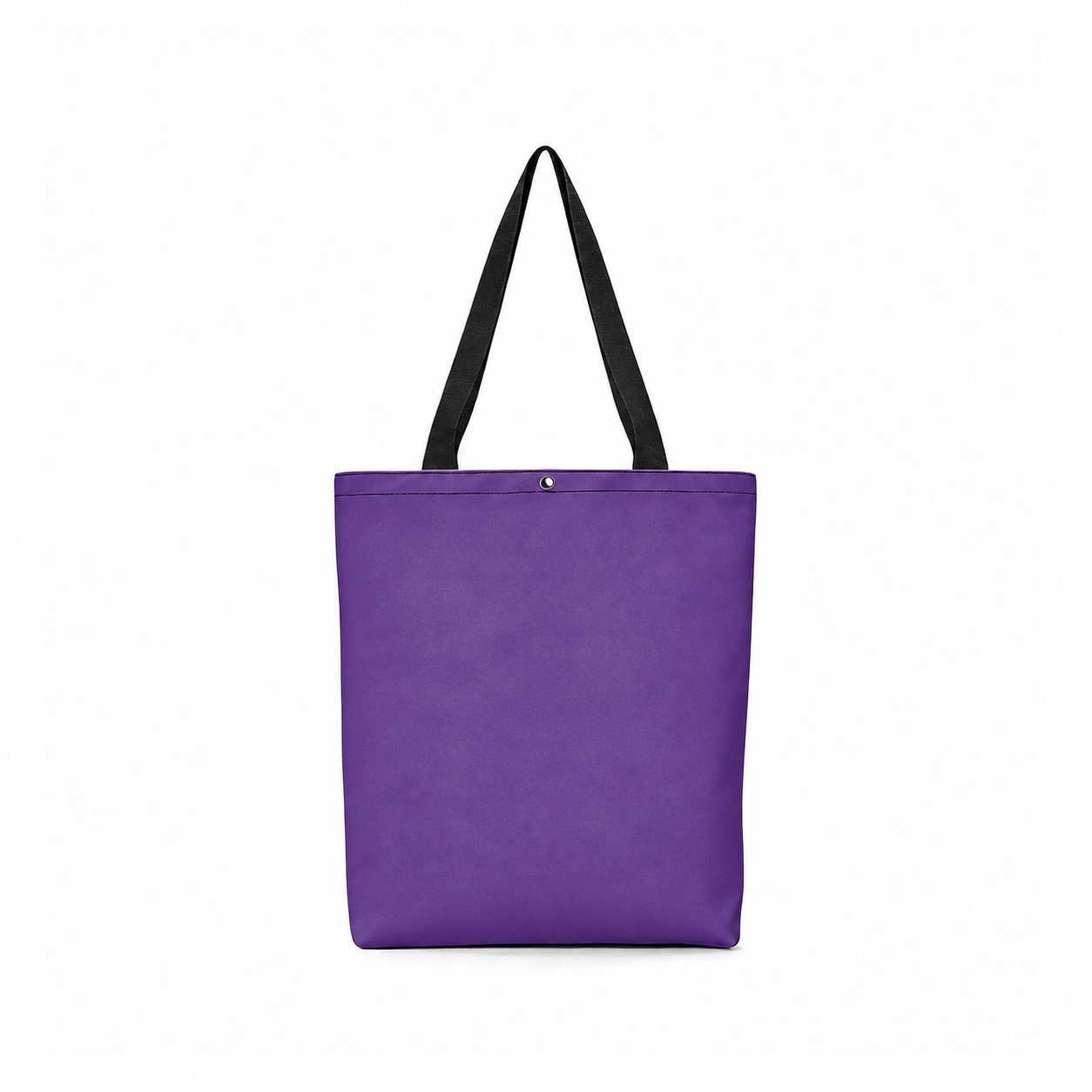 600D Polyester Gusseted Tote Bag — Purple