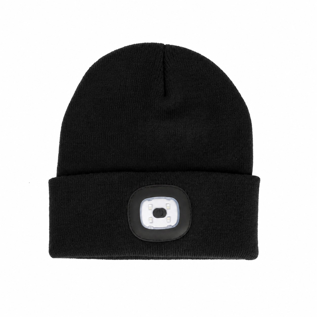 Acrylic Beanie — Black
