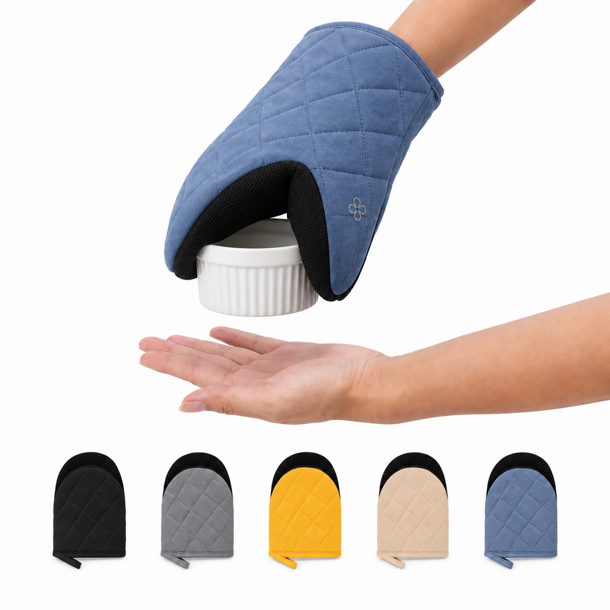 Mini Silicone Oven Glove With Cotton Lining
